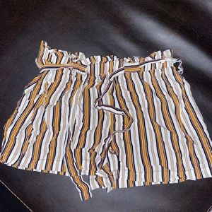 Flowy Striped Shorts